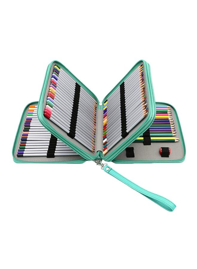 BTSKY Coloured Pencil Case Green - Image 1
