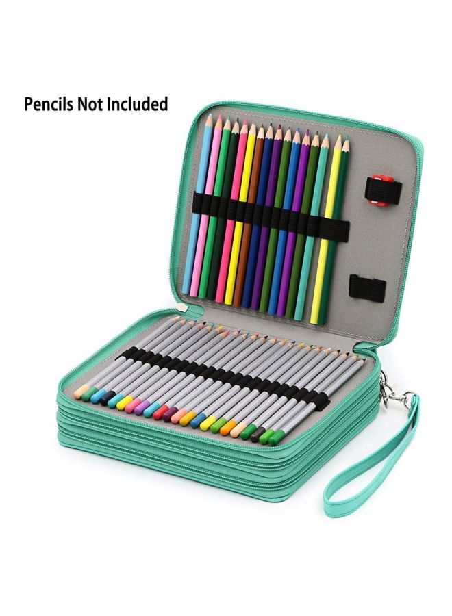 BTSKY Coloured Pencil Case Green - Image 2