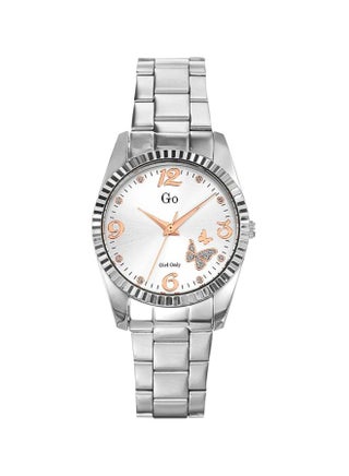 ساعة يد بعقارب مقاومة للماء طراز 694923 - قياس 30 مم - لون فضي women - v1573906771/N31999011A_1