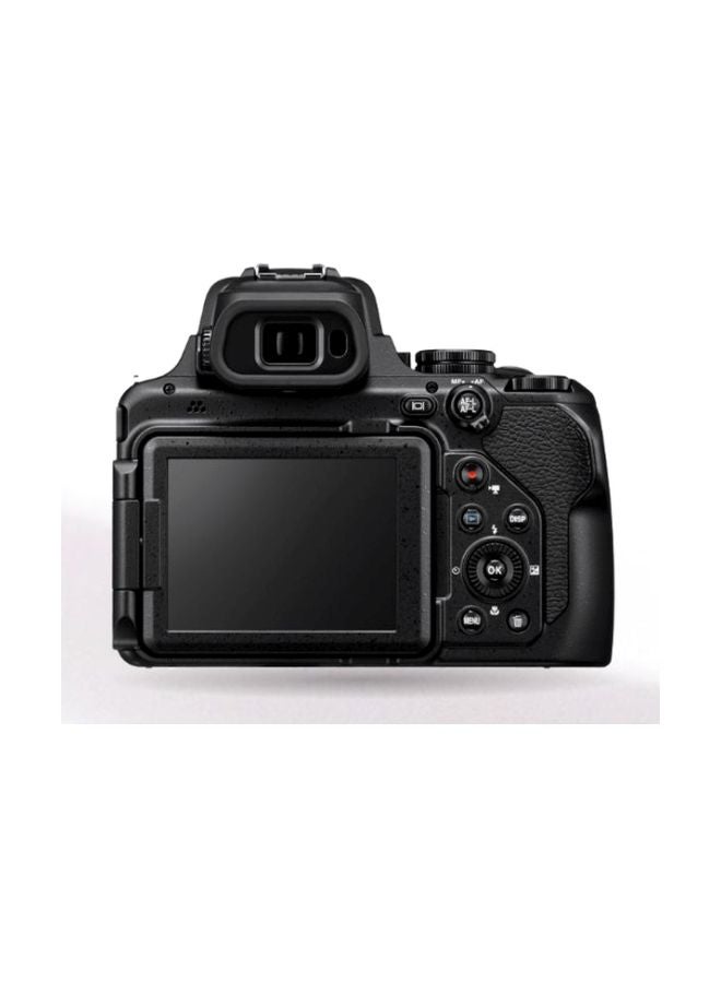 Coolpix P1000 Point And Shoot Camera 125x Wide Optical Zoom-NIKKOR ED Glass Lens 16MP With Vari-angle LCD Screen, Built-in Wifi And Bluetooth