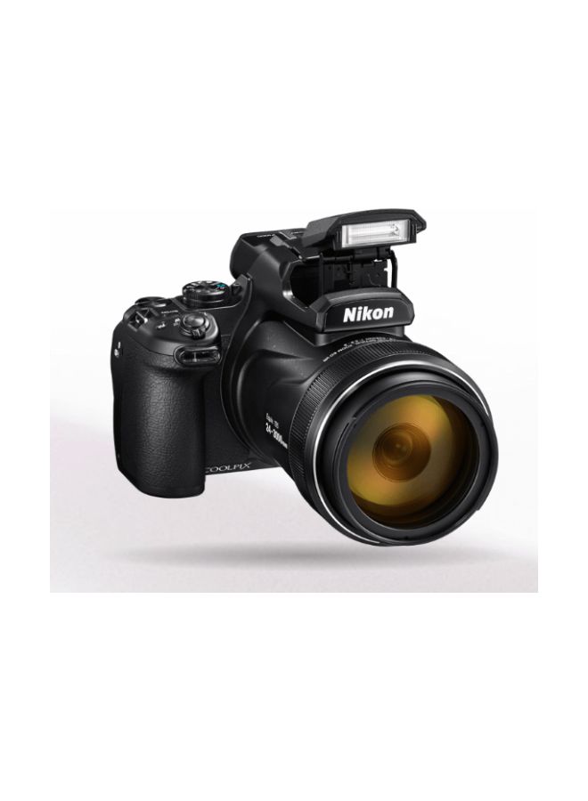 Coolpix P1000 Point And Shoot Camera 125x Wide Optical Zoom-NIKKOR ED Glass Lens 16MP With Vari-angle LCD Screen, Built-in Wifi And Bluetooth