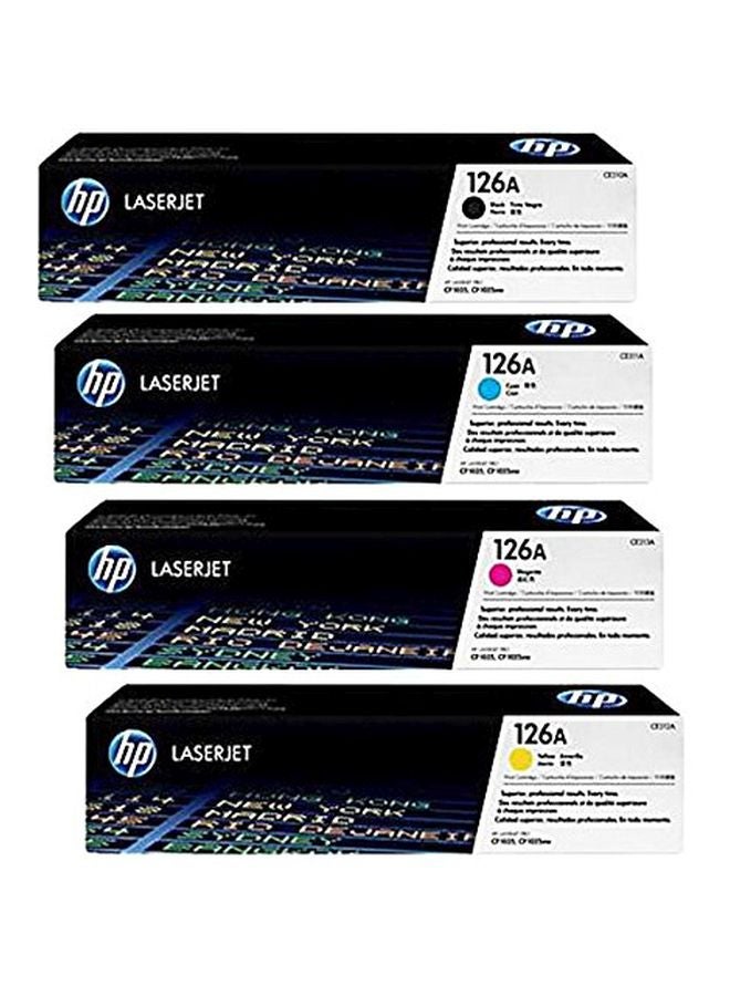 HP 4-Piece Toner Cartridge Multicolour 