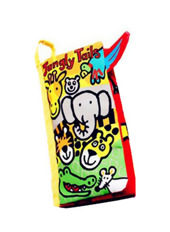 ال دبليو كتاب قماشي لعبة بذيول حيوانات ثلاثية الأبعاد طراز 040RH046 - بأشكال ذيول حيوانات ورسومات سقوط أمطار - Image 1