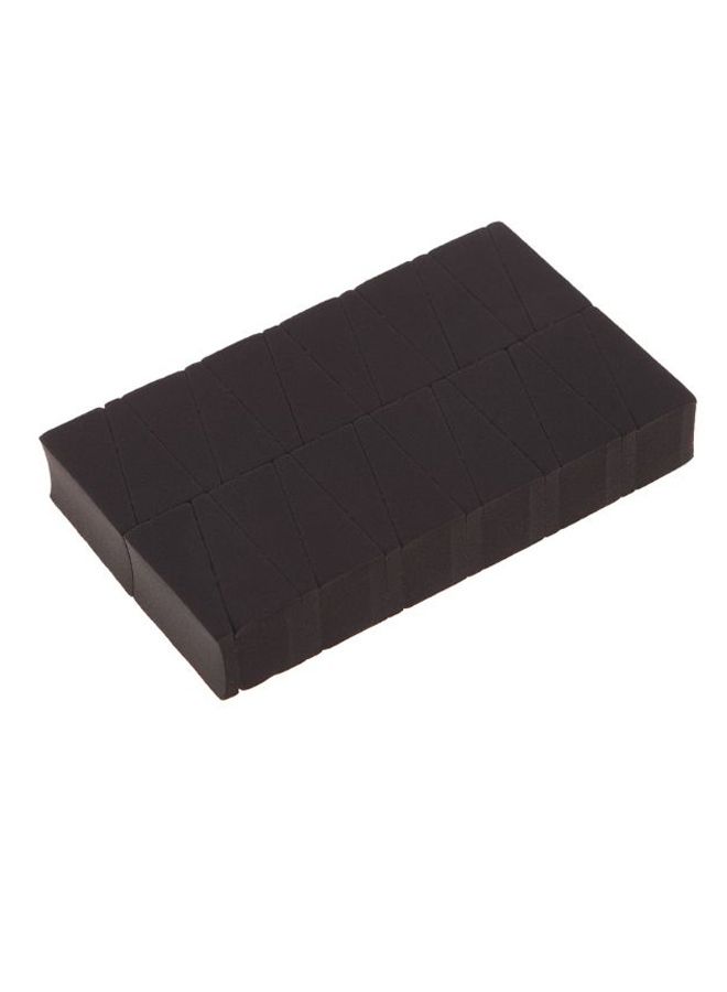12-Piece Double Side Powder Puff Set Black - Image 2