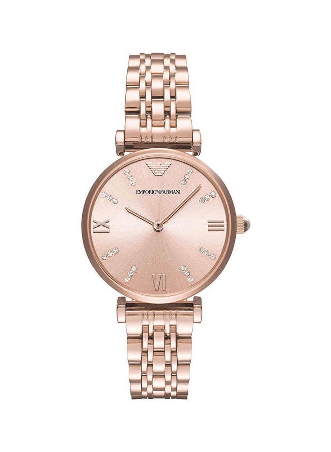 EMPORIO ARMANI Women's Metal Analog Wrist Watch AR11059  - Image 1