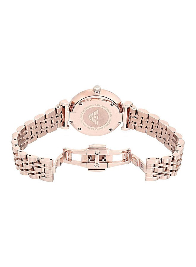 EMPORIO ARMANI Women's Metal Analog Wrist Watch AR11059  - Image 2
