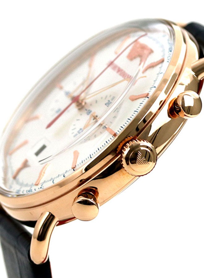 EMPORIO ARMANI Men's Leather Analog Wrist Watch
 AR11123  - Image 3