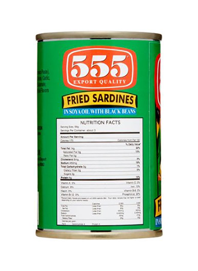 555 Fried Sardines With Tausi 155grams - Image 3