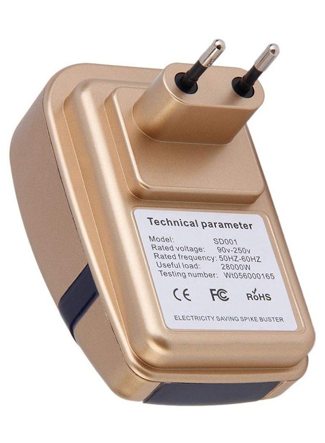 Generic Home Electricity Energy Power Saver Electric Saving Box Gold/Blue  - Image 3