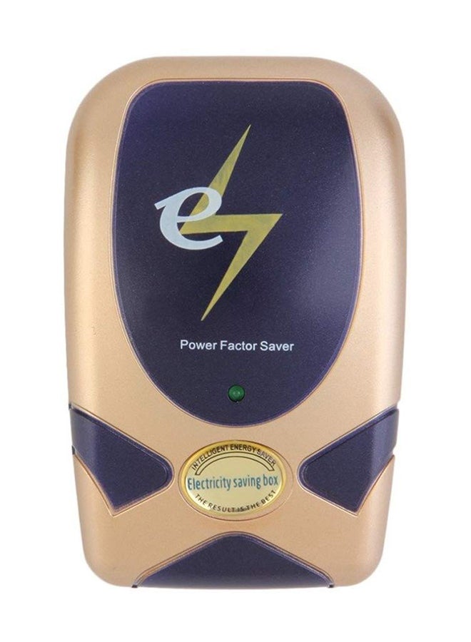 Generic Home Electricity Energy Power Saver Electric Saving Box Gold/Blue  - Image 2