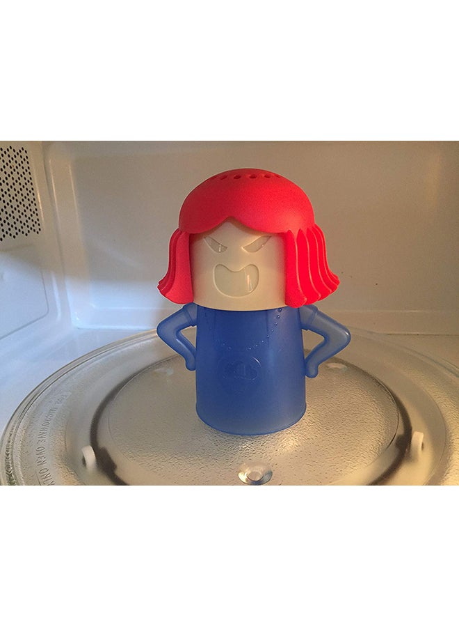 Angry Mama Microwave Cleaner Red/Beige/Blue  - Image 2