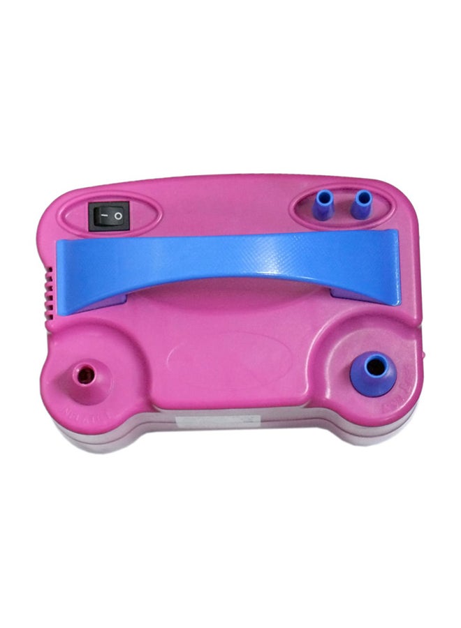 Electric Balloon Blower Air Pump Pink/Blue  - Image 4