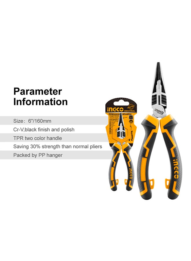 INGCO Pliers With Insulated Hand Black/Yellow/Silver 8inch - Image 5