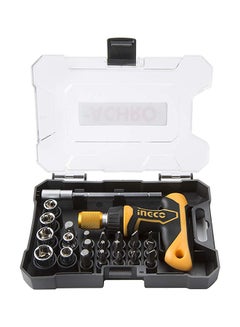 INGCO 18-Piece Screwdriver Set Yellow/Black/Silver  - Image 2