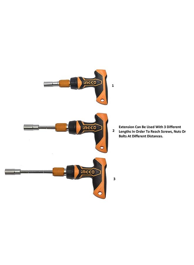 INGCO 18-Piece Screwdriver Set Yellow/Black/Silver  - Image 3