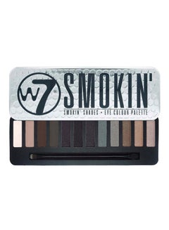 W7 Smoking Eye Colour Palette 12 Shades Multicolour - v1574060570/N32074549A_1