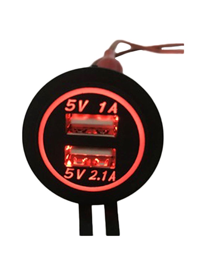 شاحن سيارة بمنفذي USB 2.1 أمبير/ 1 أمبير - Image 4