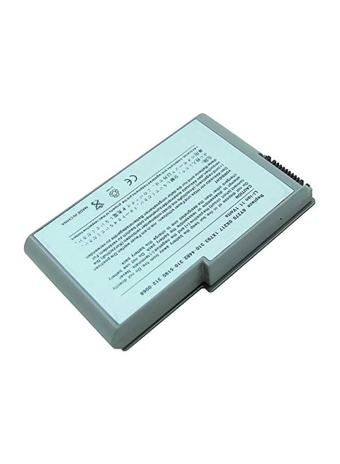 5200.0 mAh Replacement Laptop Battery For Dell Latitude D530 White