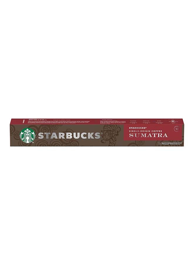 Starbucks - Single Origin Sumatra Coffee Dark Roast Capsule 55grams - Image 1