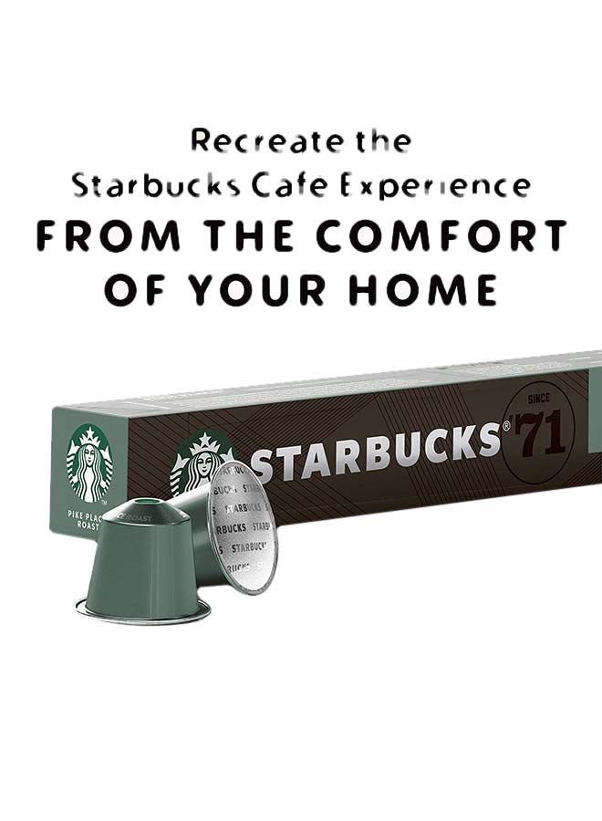 Starbucks Pike Place Roast Lungo Coffee Pods 53grams - Image 2