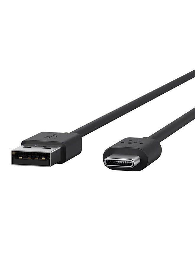belkin USB 2.0 Type-A To Type-C Charge Cable Black  - Image 2