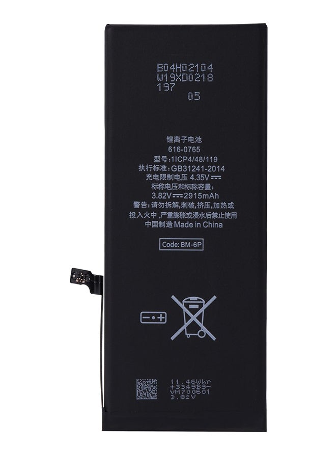BOD 2915.0 mAh Battery For IPhone 6 Plus Black - Image 3