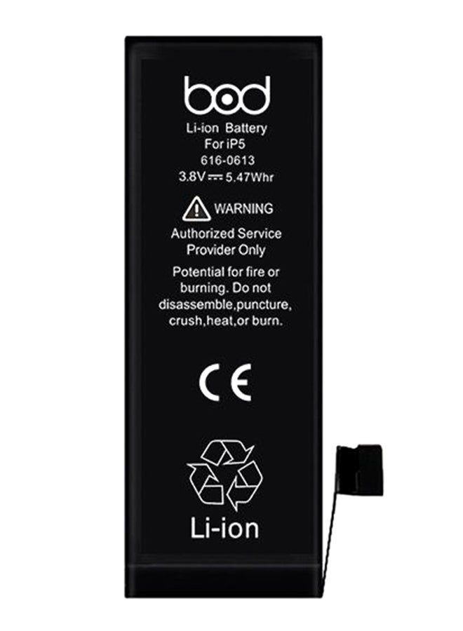 بود - بطارية لهاتف آيفون 5 1440.0 mAh أسود - Image 1