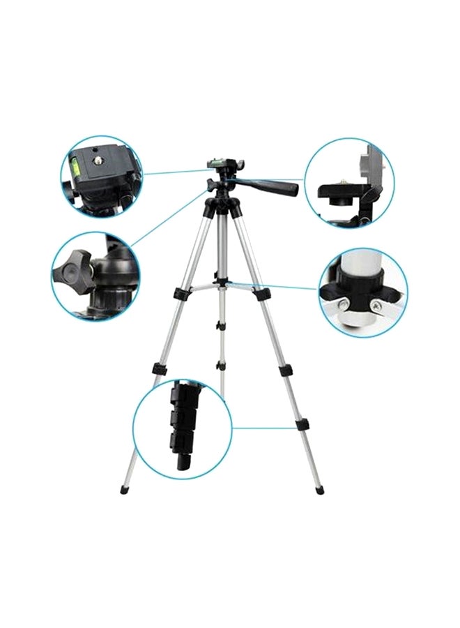 Digital DSLR Camera Tripod Stand Silver/Black - Image 3