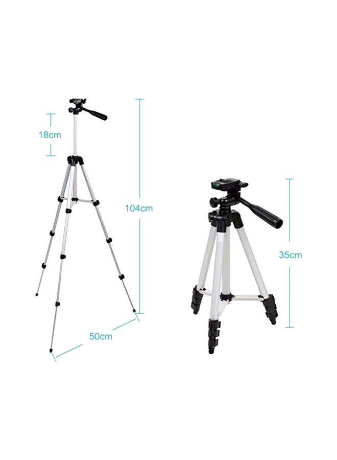 Digital DSLR Camera Tripod Stand Silver/Black - Image 4