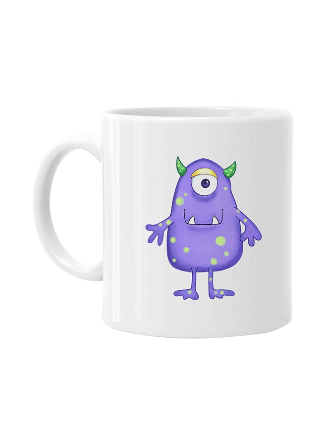 MEC Monster Inc Mike Printed Mec Mug White 