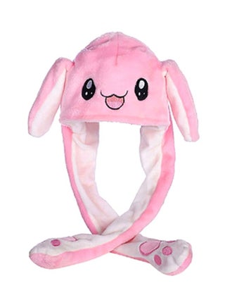 Plush Cartoon Designed Hat Pink/White - v1574073117/N30742144V_1