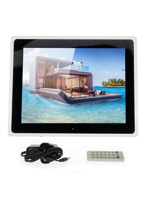 High Resolution Digital Photo Frame Black 12inch