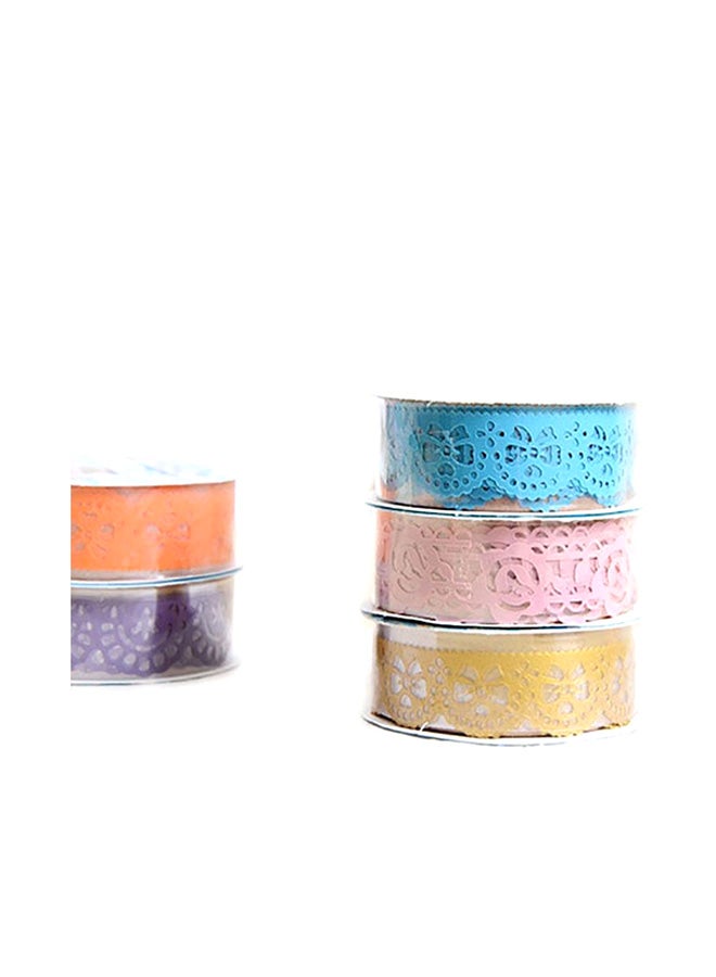 Generic 9-Piece Creative Paper DIY Scrapbooking Masking Tape Set Multicolour  - Image 2