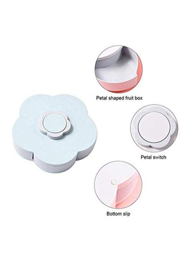 Better Look Flower Petal Candy Storage Box Blue/White  - Image 3