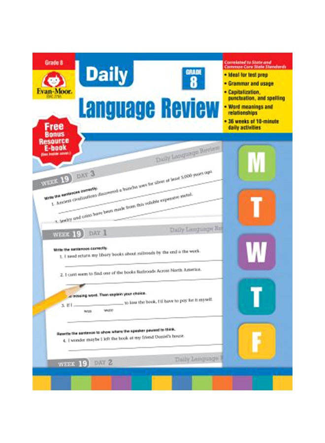 Daily Language Review  Grade 8 Paperback English by Longshaw; R. - 01-Jan-10