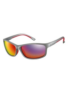 Men's UV Protection Rectangular Sunglasses - Lens Size: 56 mm
