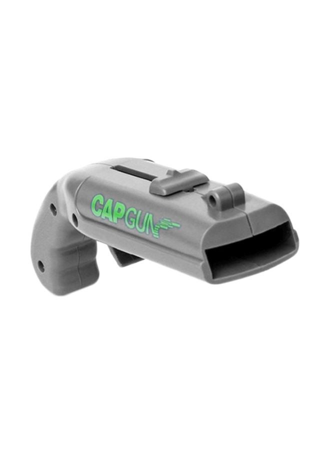 Bottle Cap Opener Gun Grey 130x55x38mm  - Image 1