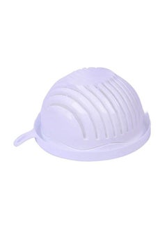 Generic Salad Cutter Bowl White 
