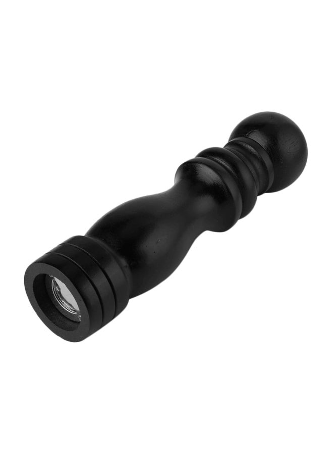 Generic - Wooden Pepper Grinder Black 4.8x22centimeter - Image 1