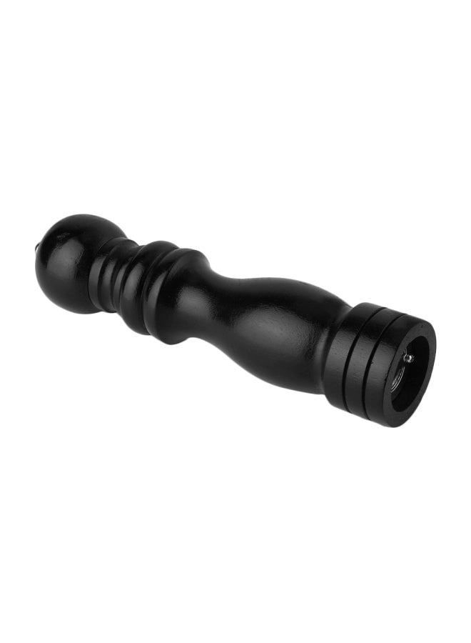 Generic - Wooden Pepper Grinder Black 4.8x22centimeter - Image 1