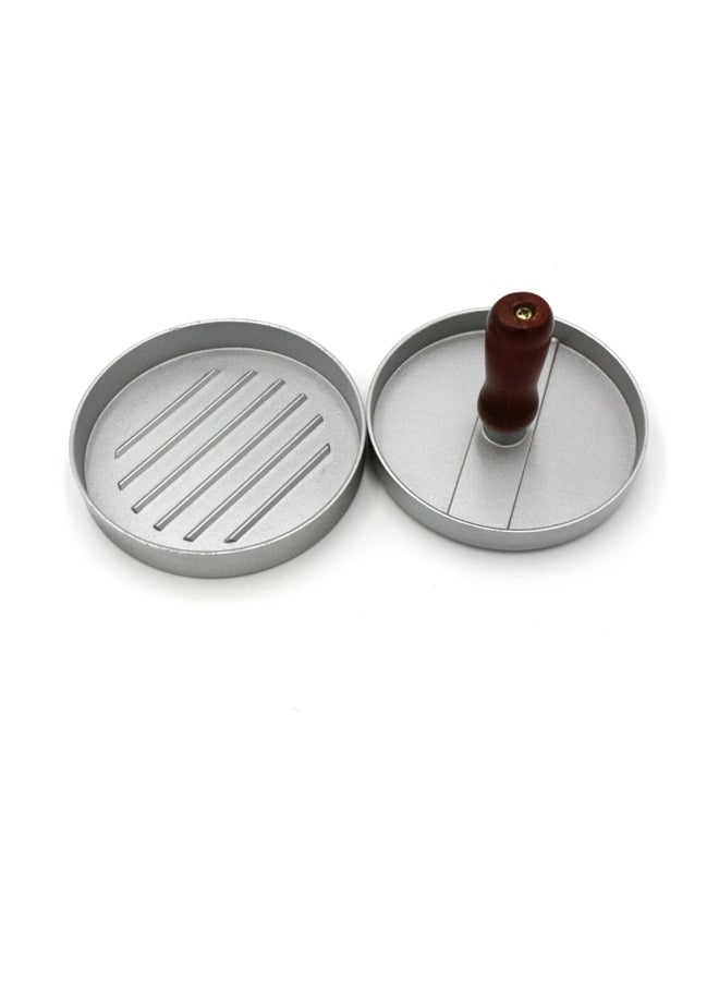Aluminum Patty Maker Silver - Image 3