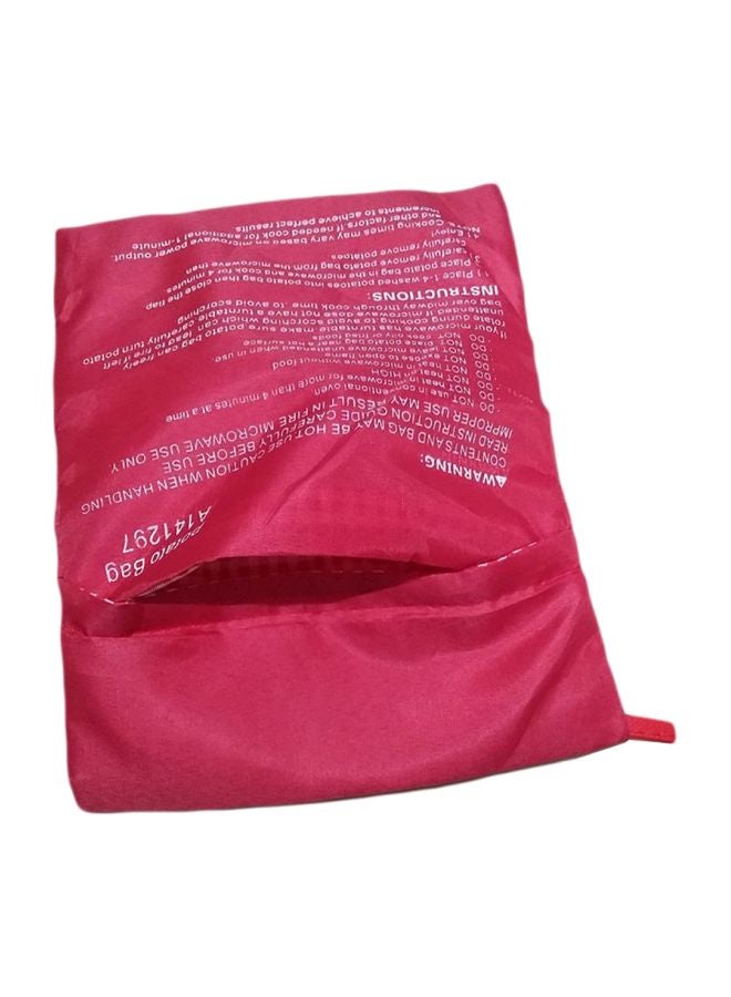 Microwave Washable Bag Red 24x19centimeter - Image 1