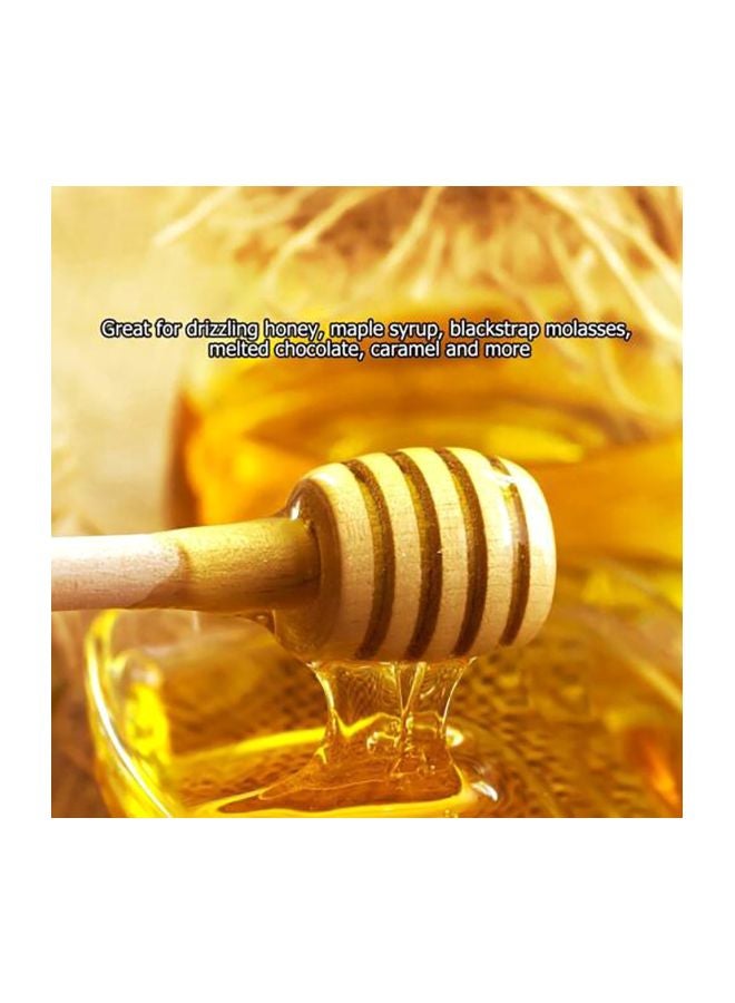 عصا خشبية لغرف العسل بني 15x2.4Ø³Ù†ØªÙŠÙ…ØªØ± - Image 2