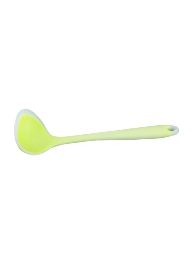 Generic Silicone Soup Spoon Green 