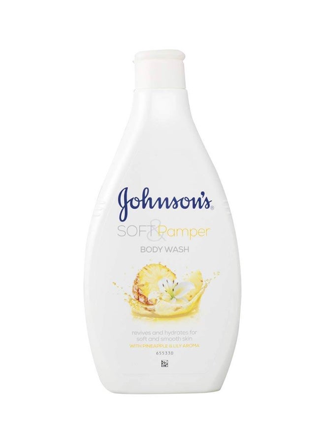 Soft And Pamper Body Wash With Pineapple And Lily Aroma 400ml