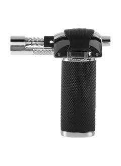 Outdoor BBQ Flamethrower Lighter Black/Silver 115x100x40mm