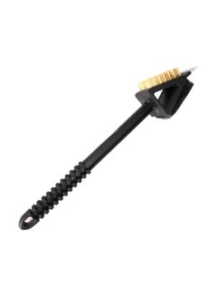 Generic 3-In-1 Grill Cleaning Brush Black/Beige 36x7.2cm 