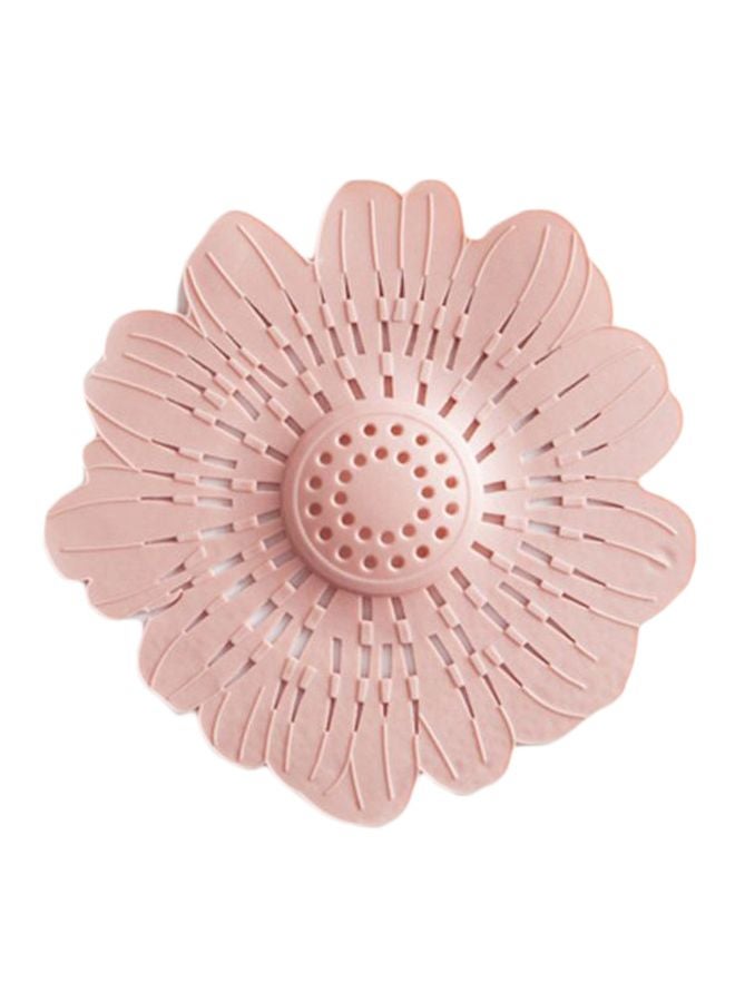 Anti-Clogging Sink Drain Sewer Filter Pink 15.5x14.8x1cm