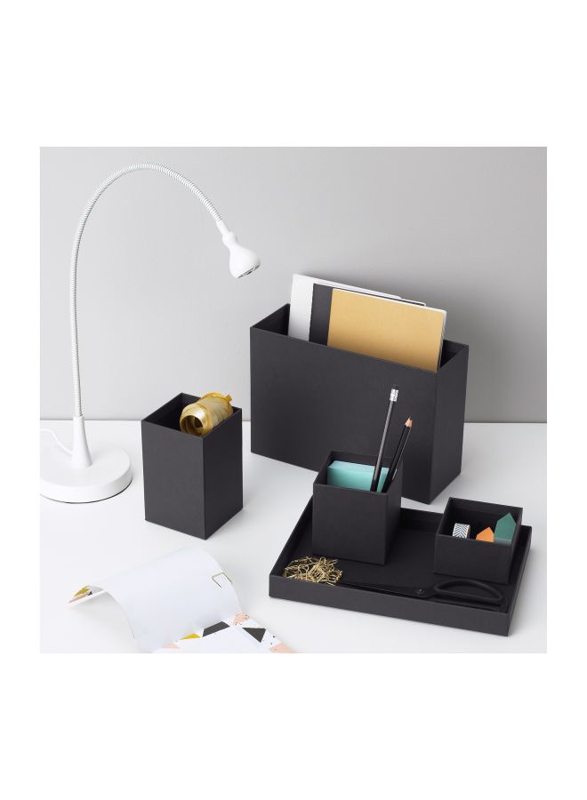 Storage Crate With Castors Blue 39x39x28cm - Image 3