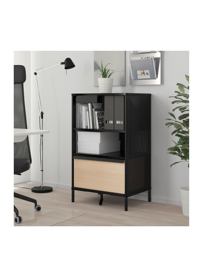 مجموعة ملفات تجينا لتنظيم المجلات من قطعتين أسود - Image 3